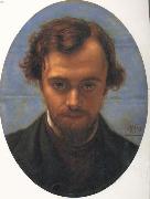 William Holman Hunt Dante Gabriel Rossetti painting